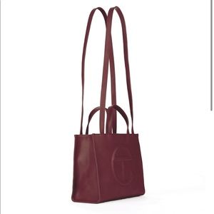 Telfar Medium Shopping Bag Oxblood New With Tags